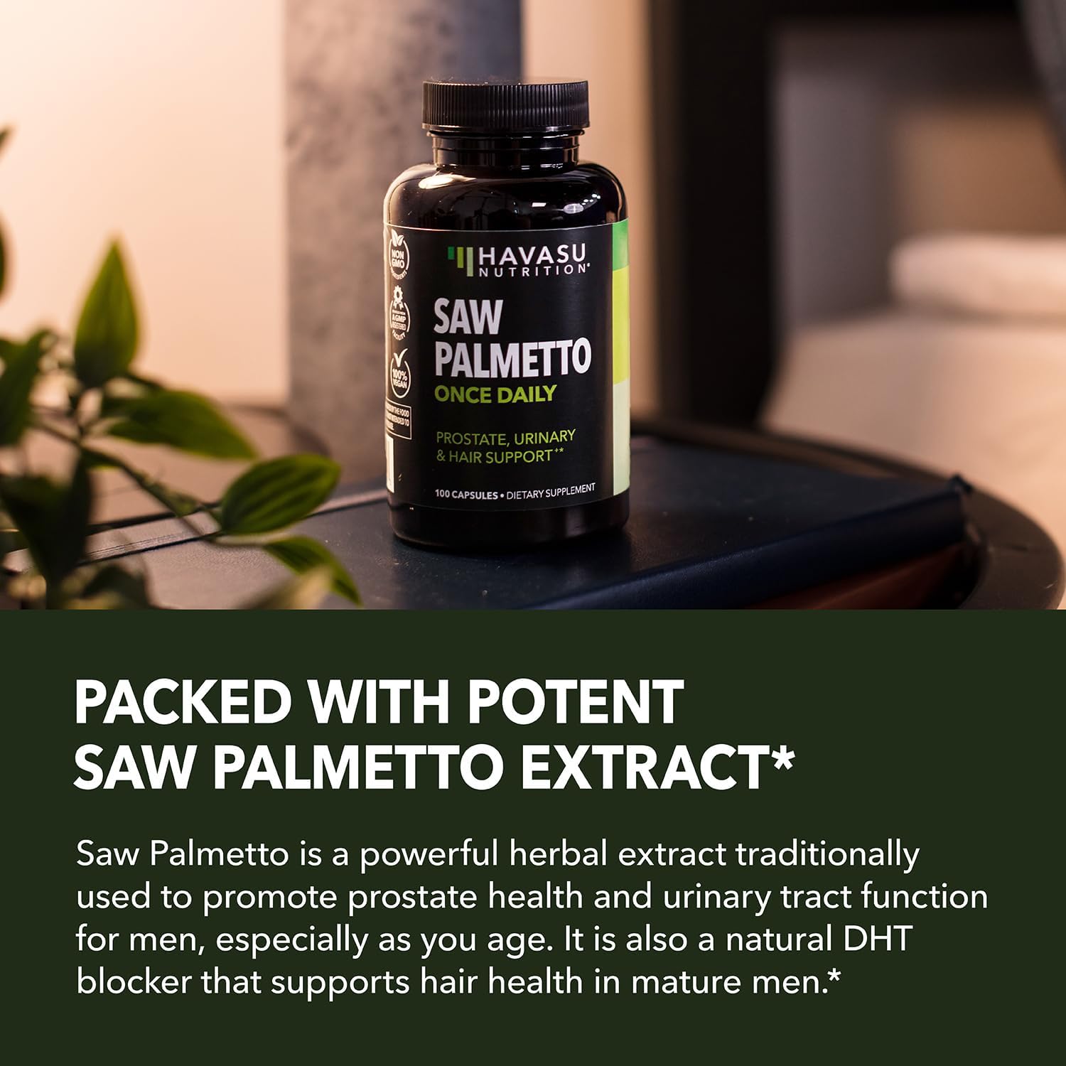 Saw Palmetto for Prostate Health Supplement