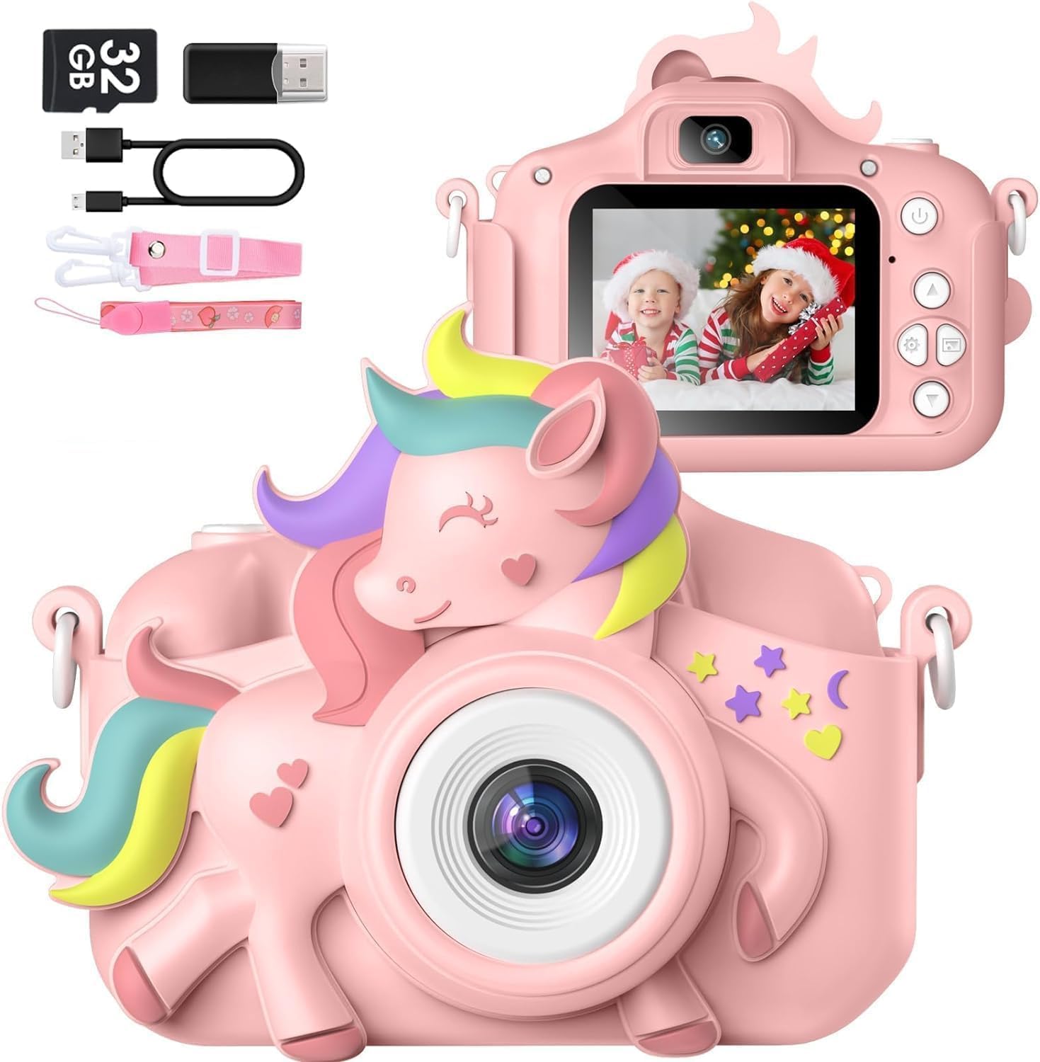 Kids Camera for 3-8 Years Old Toddlers
