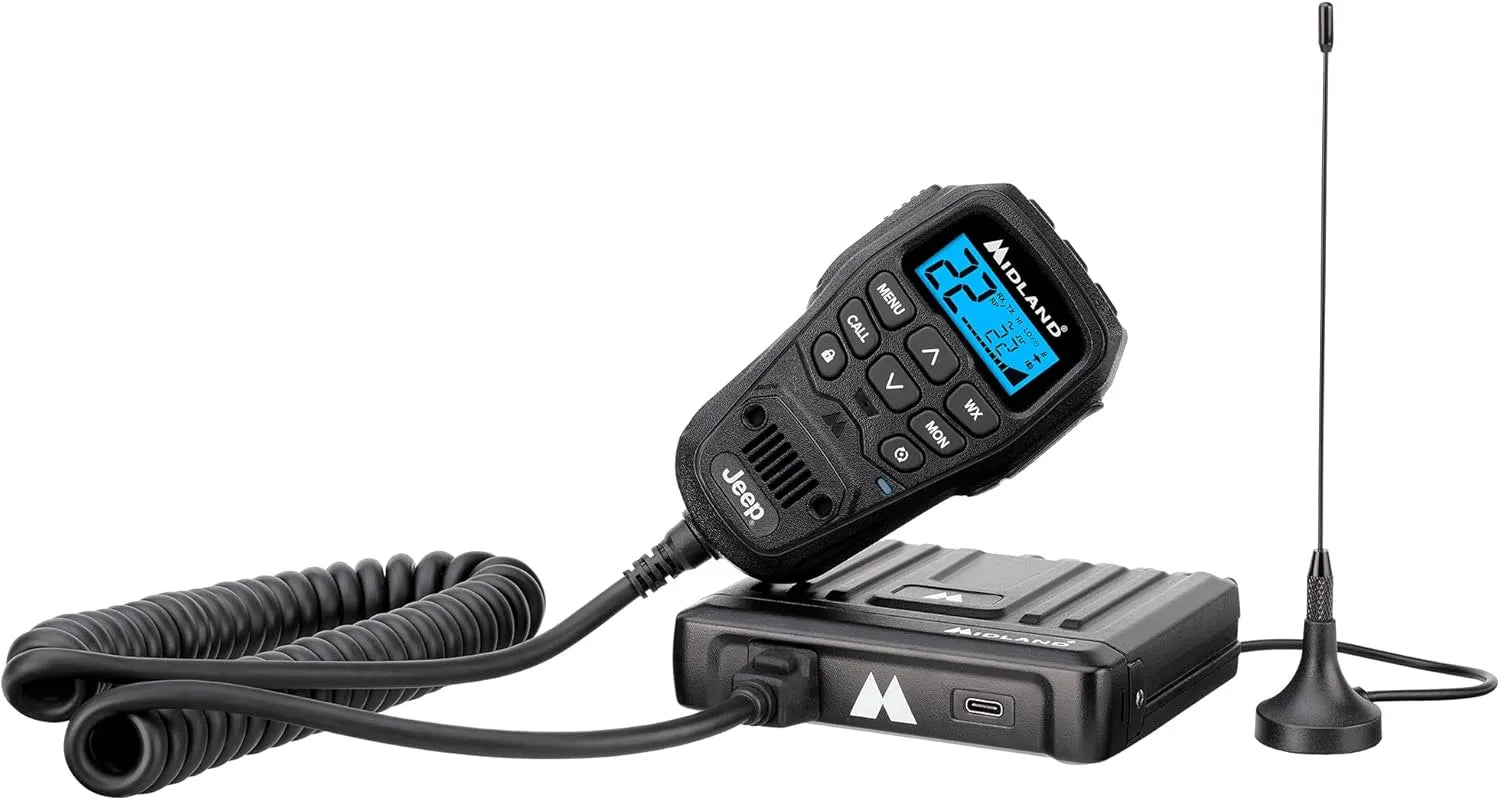 Midland - MXT275 Jeep Branded MicroMobile GMRS Radio