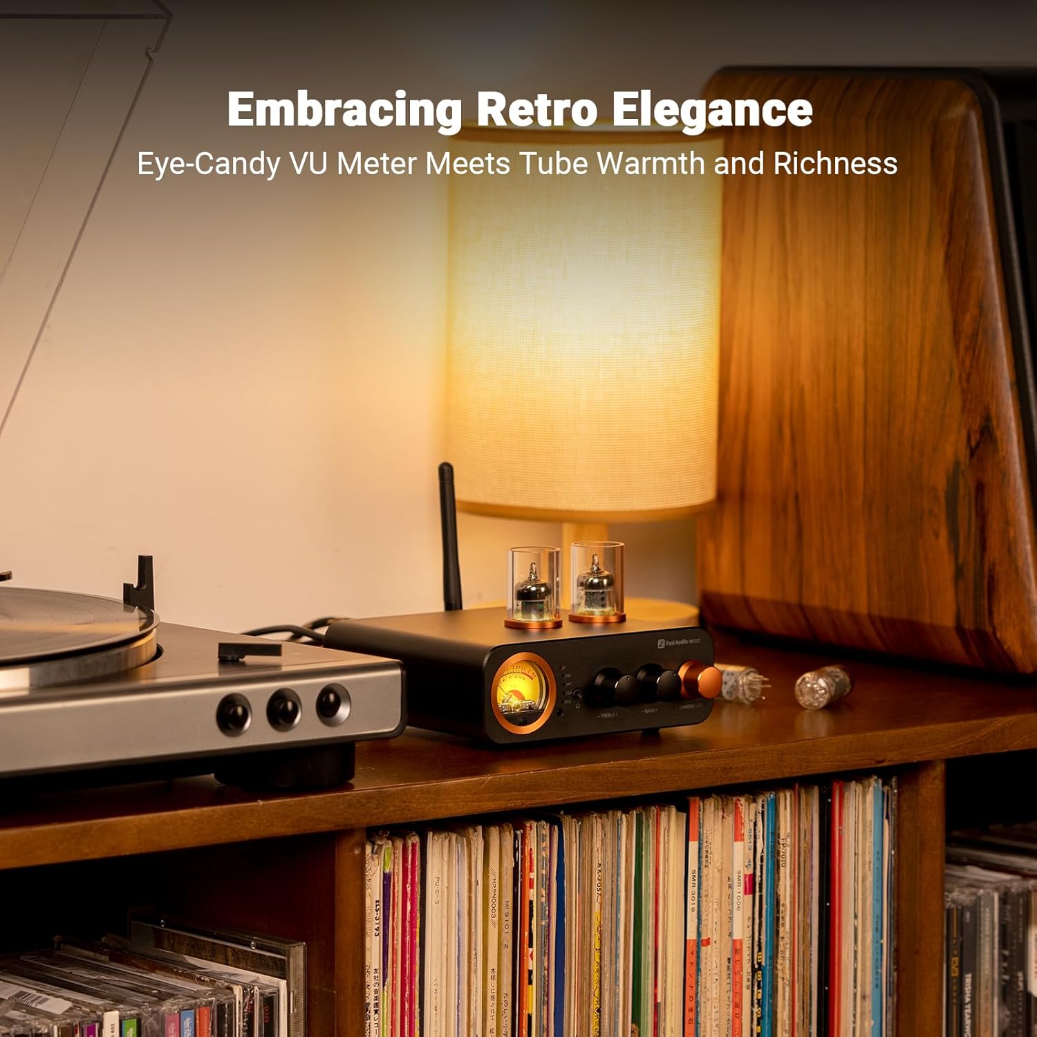 Fosi Audio MC331 Tube Integrated Amplifier with DAC