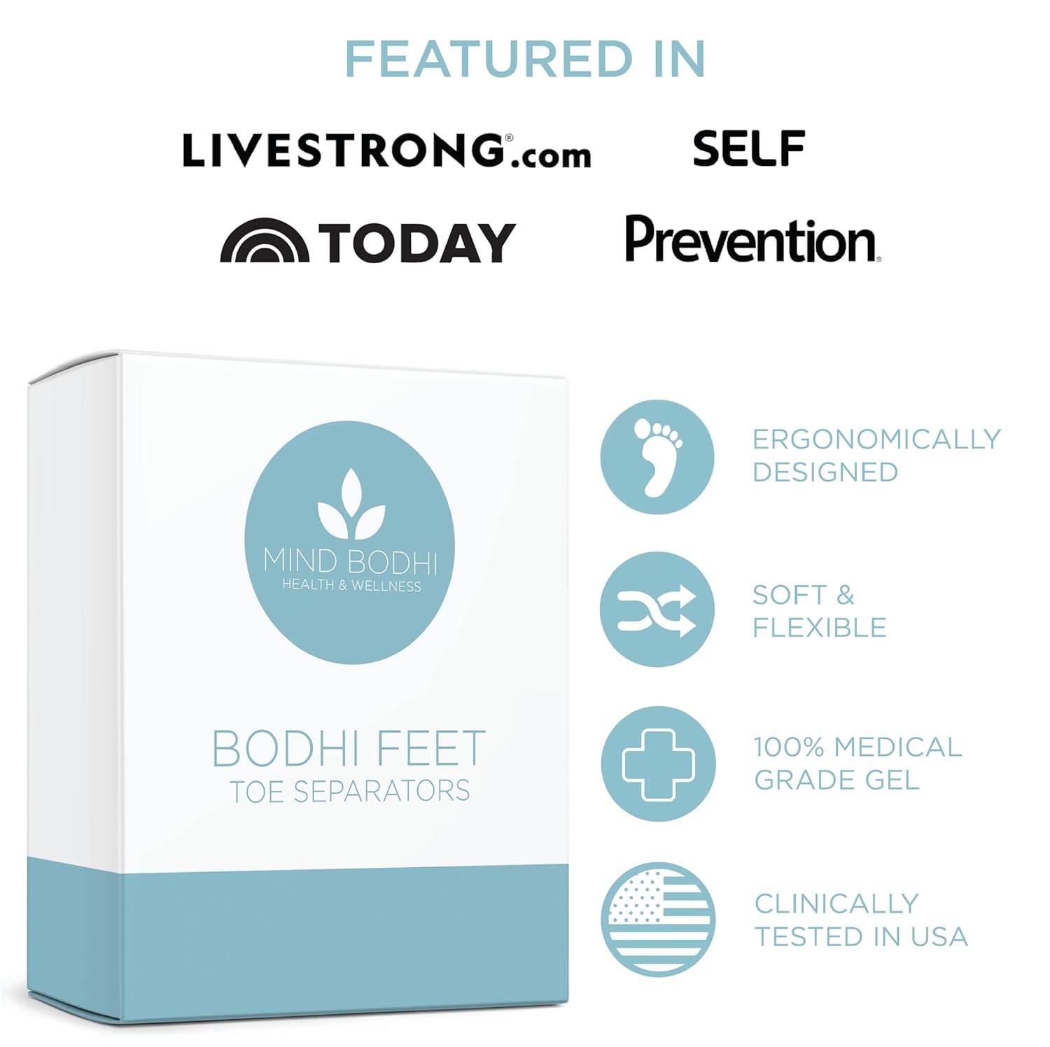 Mind Bodhi Toe Separators/Toe Spacers