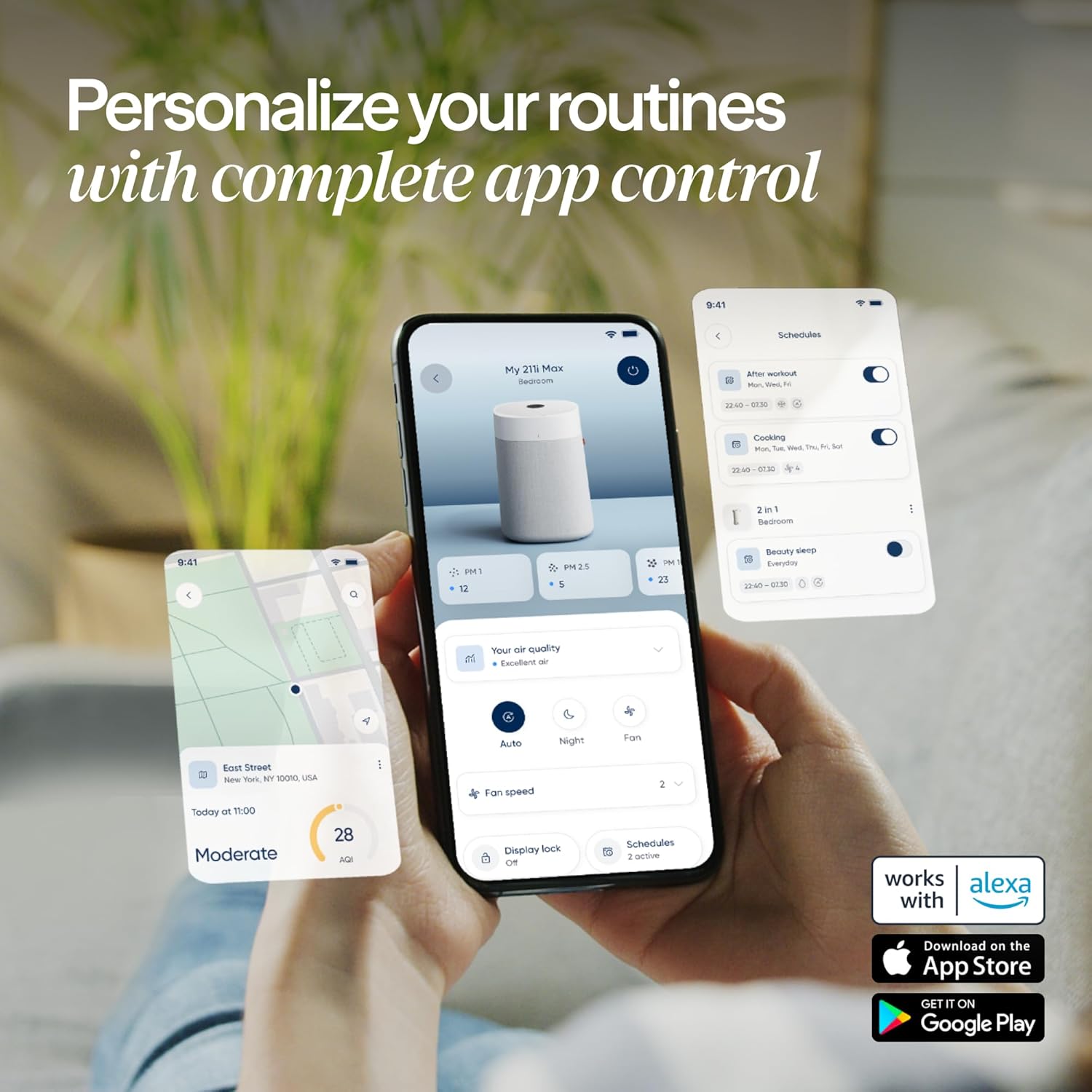 Blue Pure 211i Max Air Purifiers for Large Rooms