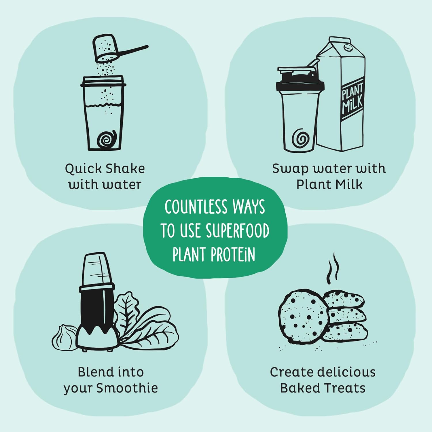 KOS Vegan Protein Powder