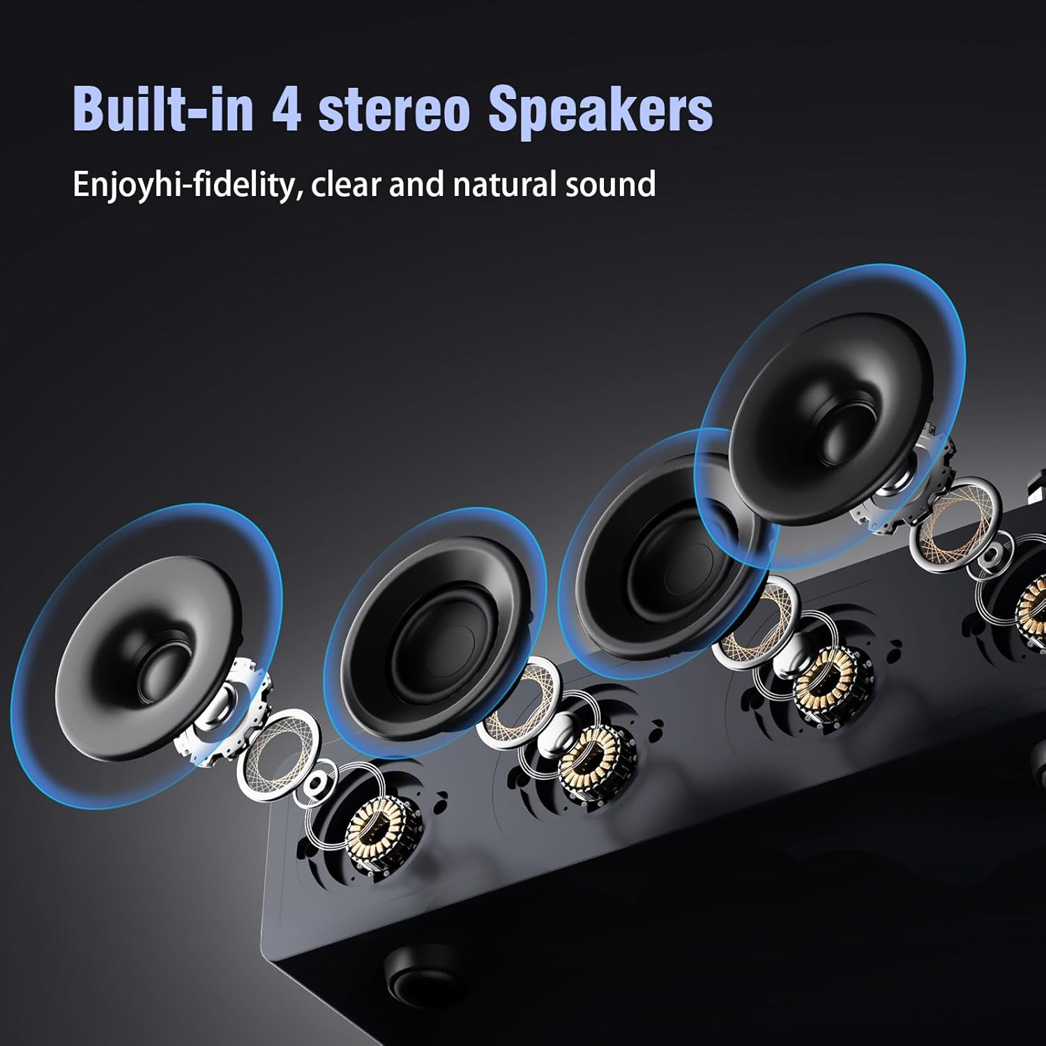 1 by ONE High Fidelity Record Player