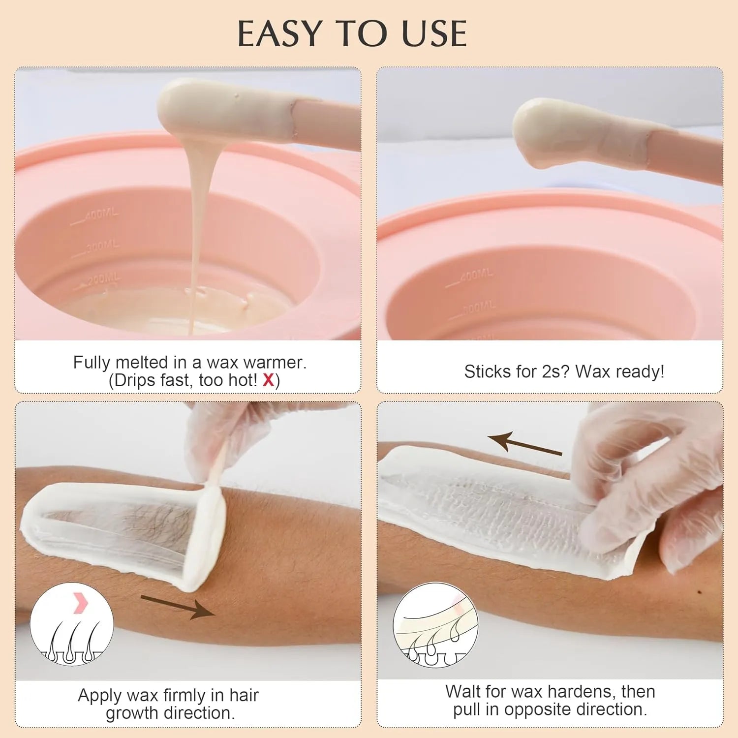KOTAMU Waxing Kit-Professional Wax Warmer