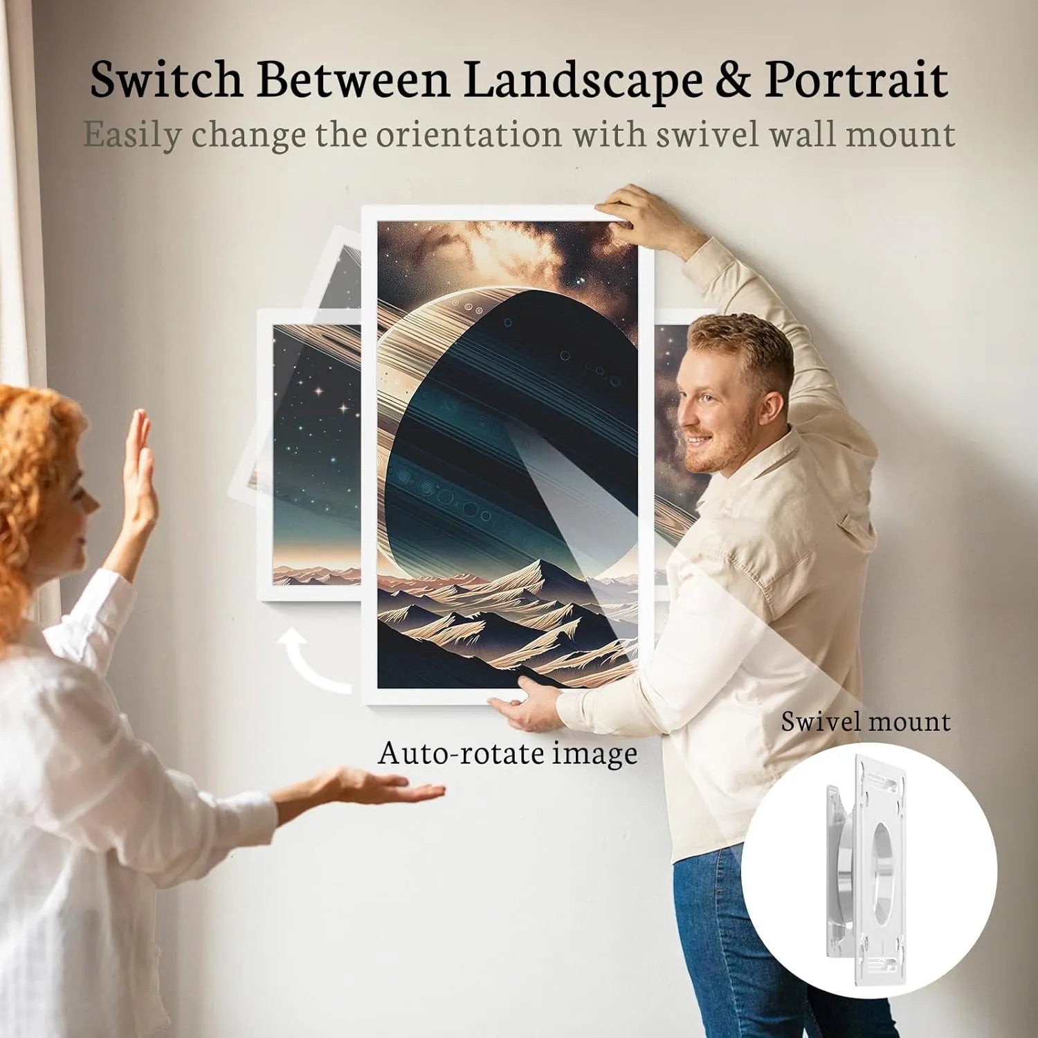 BSIMB Large Digital Picture Frame