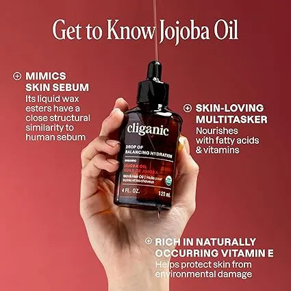 Cliganic Organic Jojoba Oil 32 oz