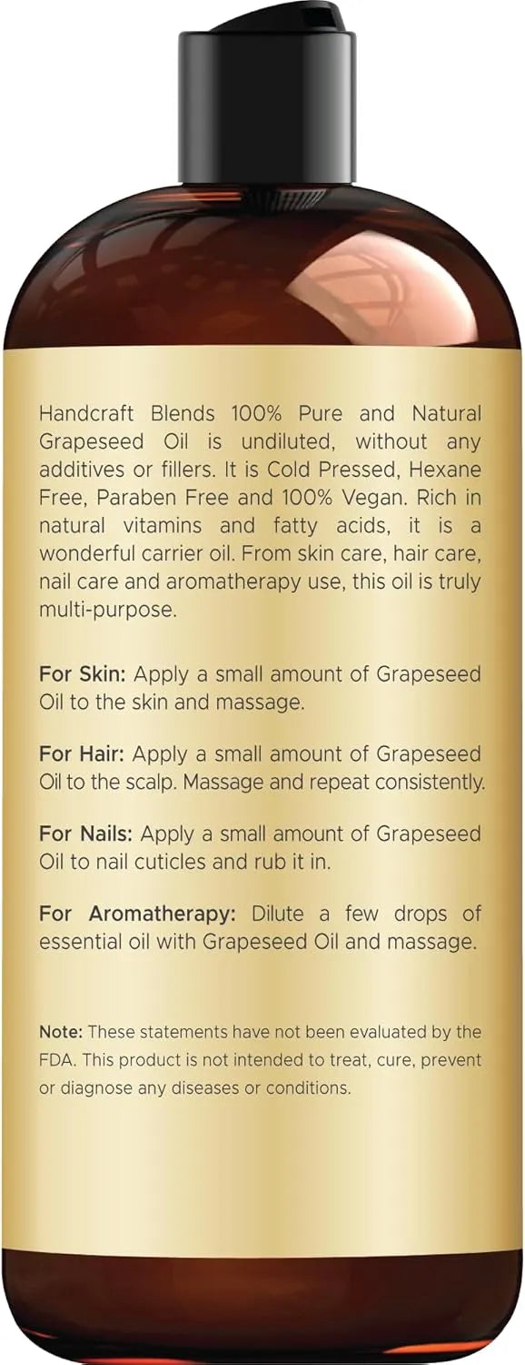 Handcraft Blends Grapeseed Oil