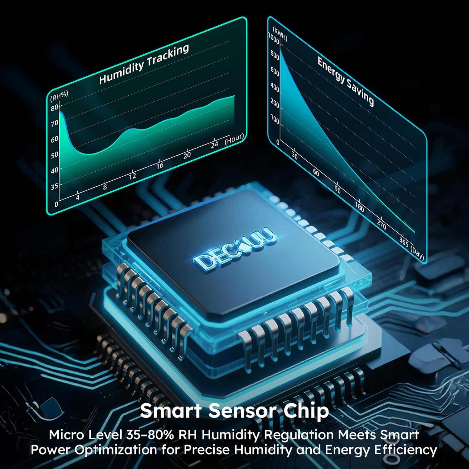 DECIUU Max 100 Pint Dehumidifier