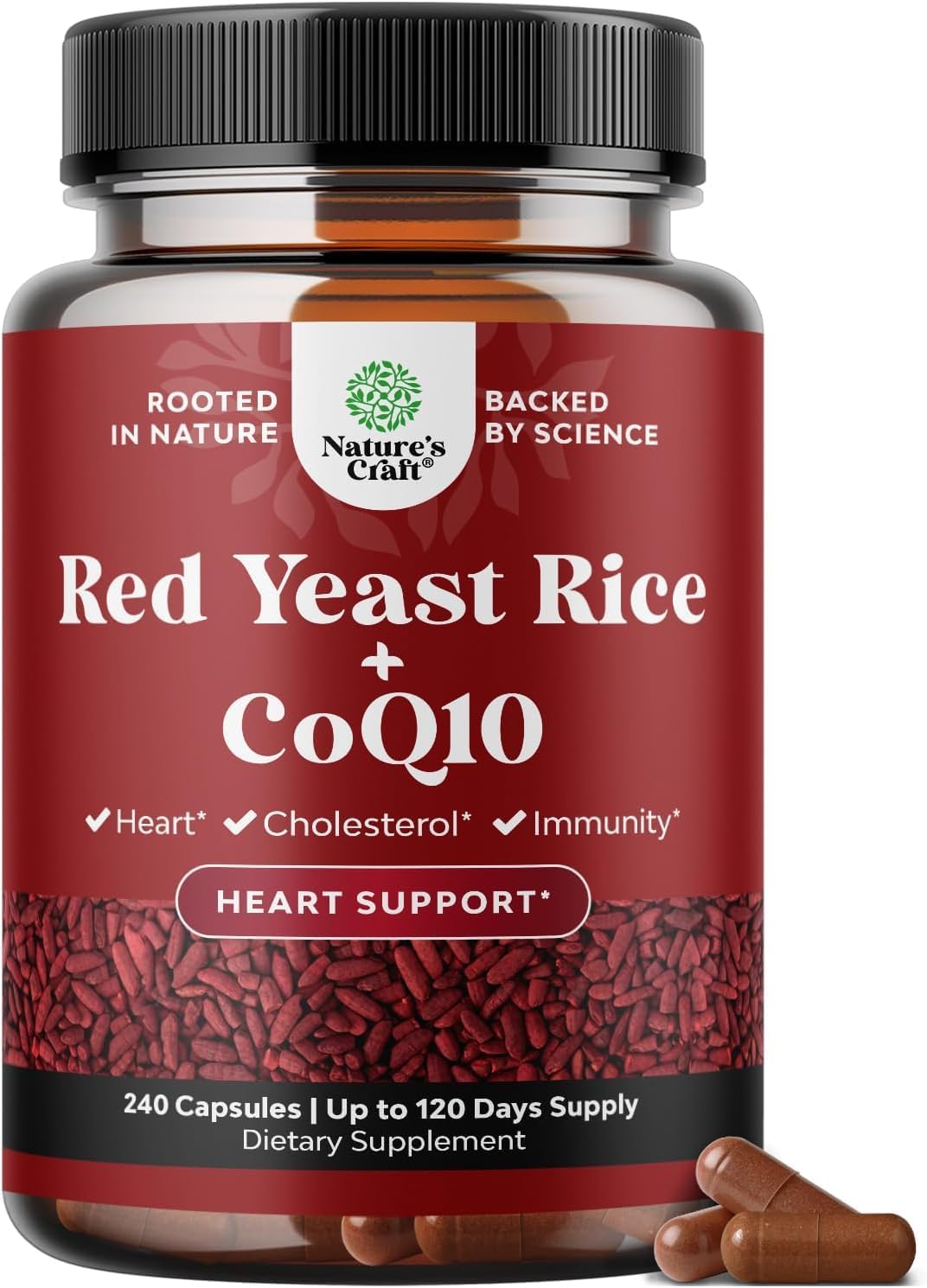 Red Yeast Rice with CoQ10 Supplement