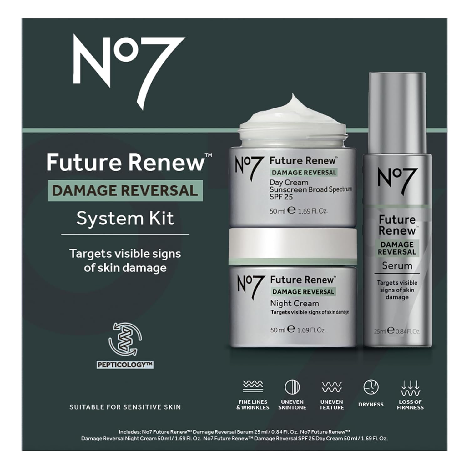 No7 Future Renew Damage Reversal Skincare Set