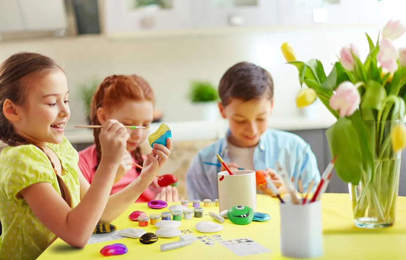 Dan&Darci Rock Painting Kit for Kids