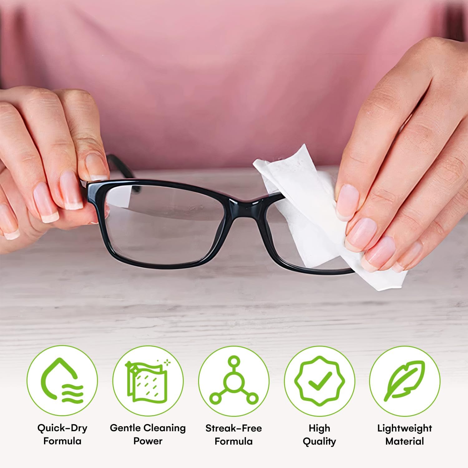 Care Touch Lens Wipes for Eyeglasses