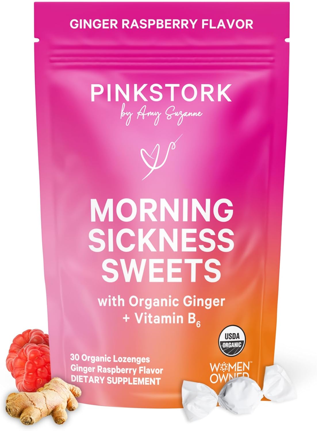 Pink Stork Morning Sickness Sweets