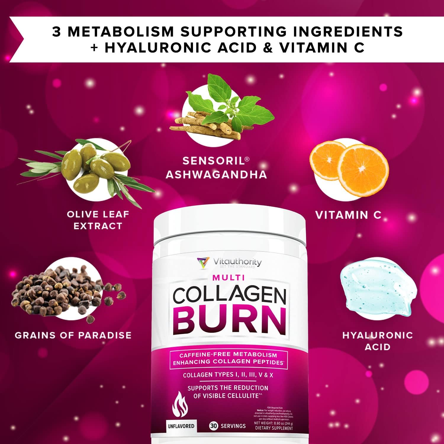 Hydrolyzed Collagen Powder for Weight Loss