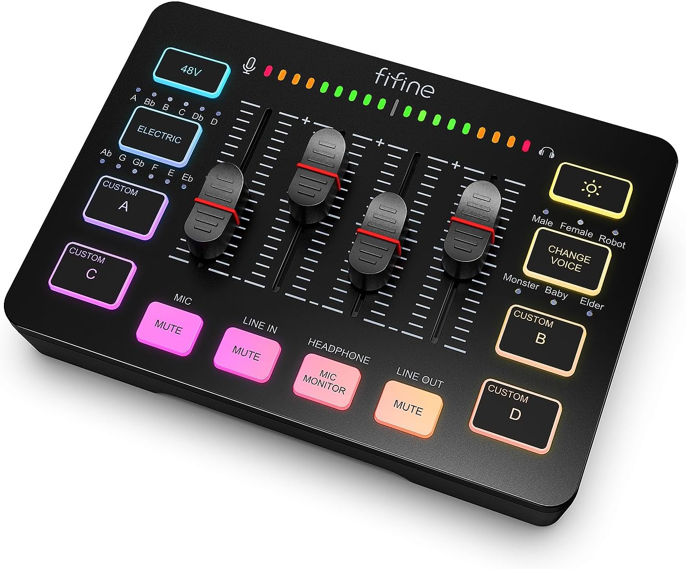 FIFINE Gaming Audio Mixer