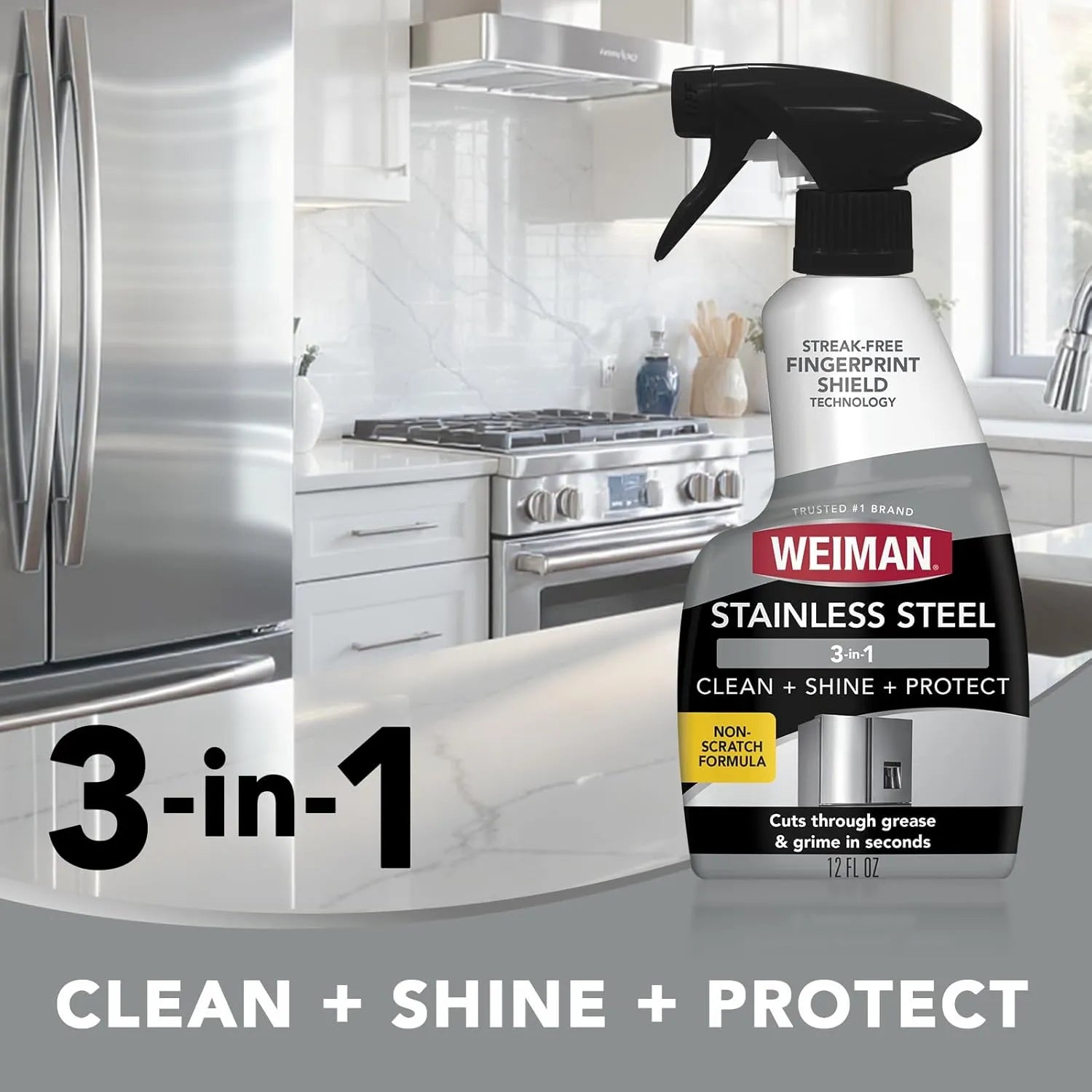 Weiman Stainless Steel Cleaner and Polish