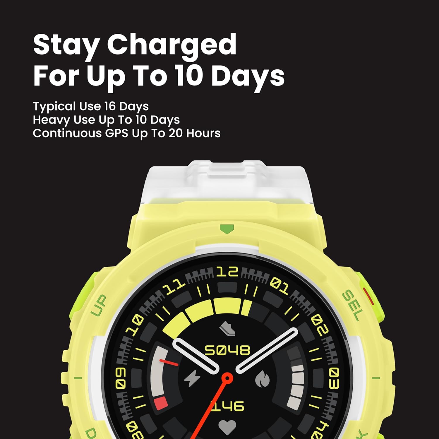 Amazfit Active Edge Smart Watch 46 mm