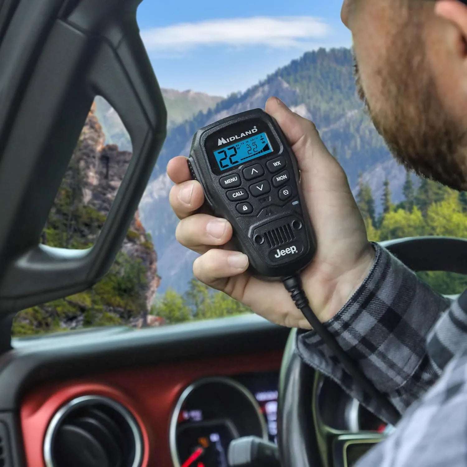 Midland - MXT275 Jeep Branded MicroMobile GMRS Radio
