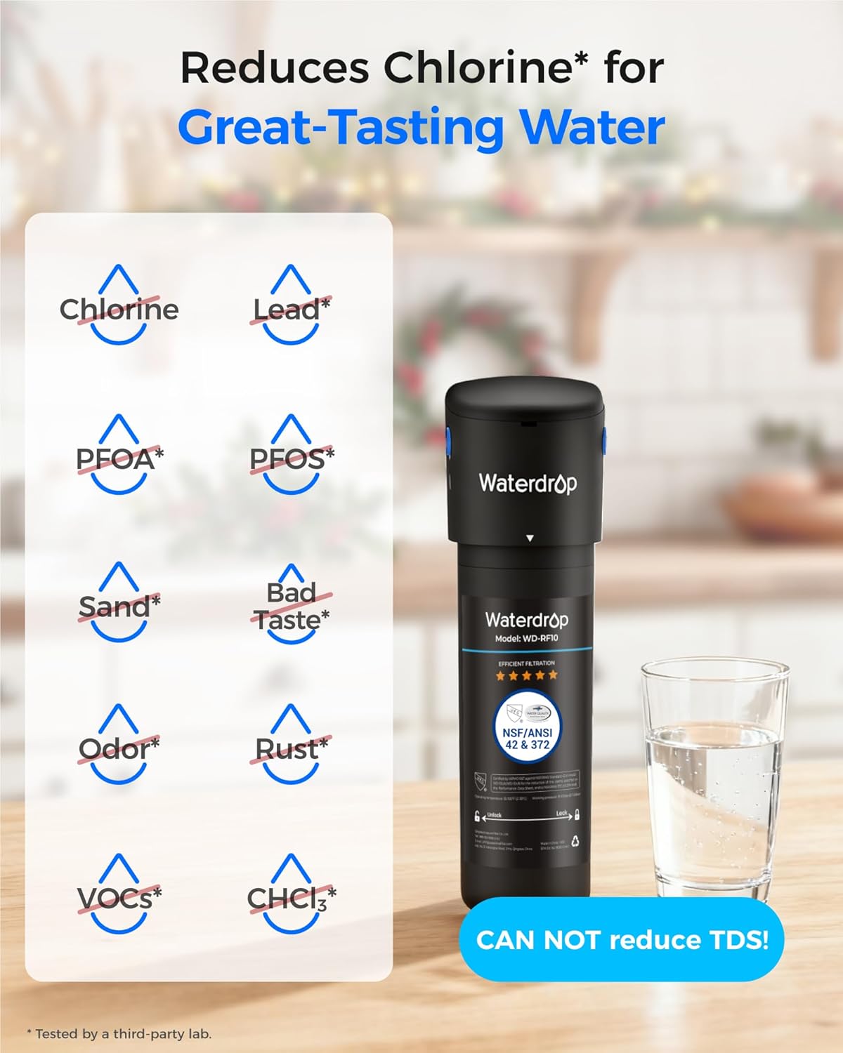 Waterdrop 10UA Under Sink Water Filter System