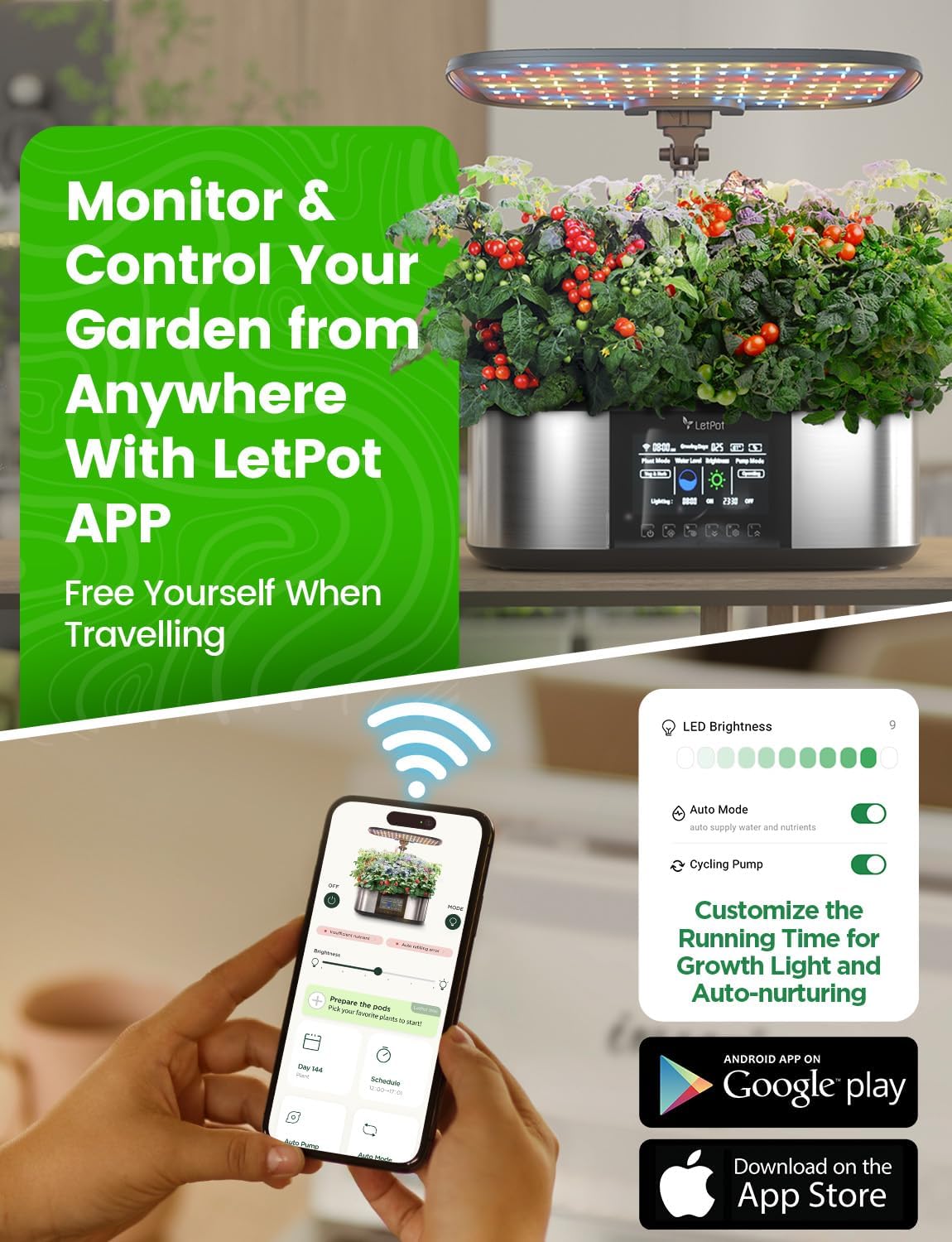 LetPot LPH-Max Hydroponics Growing System Kit
