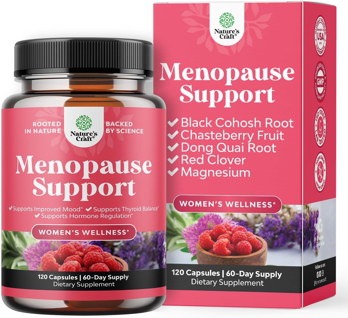 Complete Herbal Menopause Supplement for Women