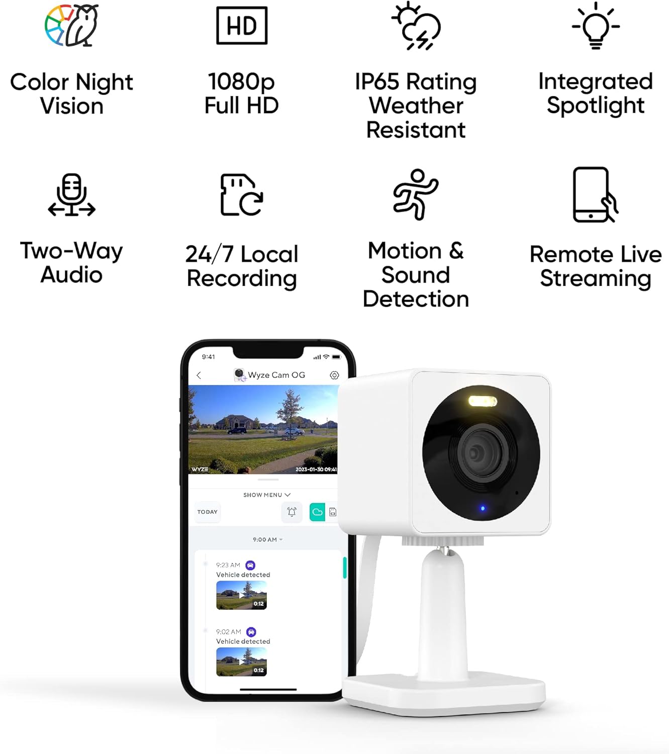 WYZE Cam OG Indoor/Outdoor
