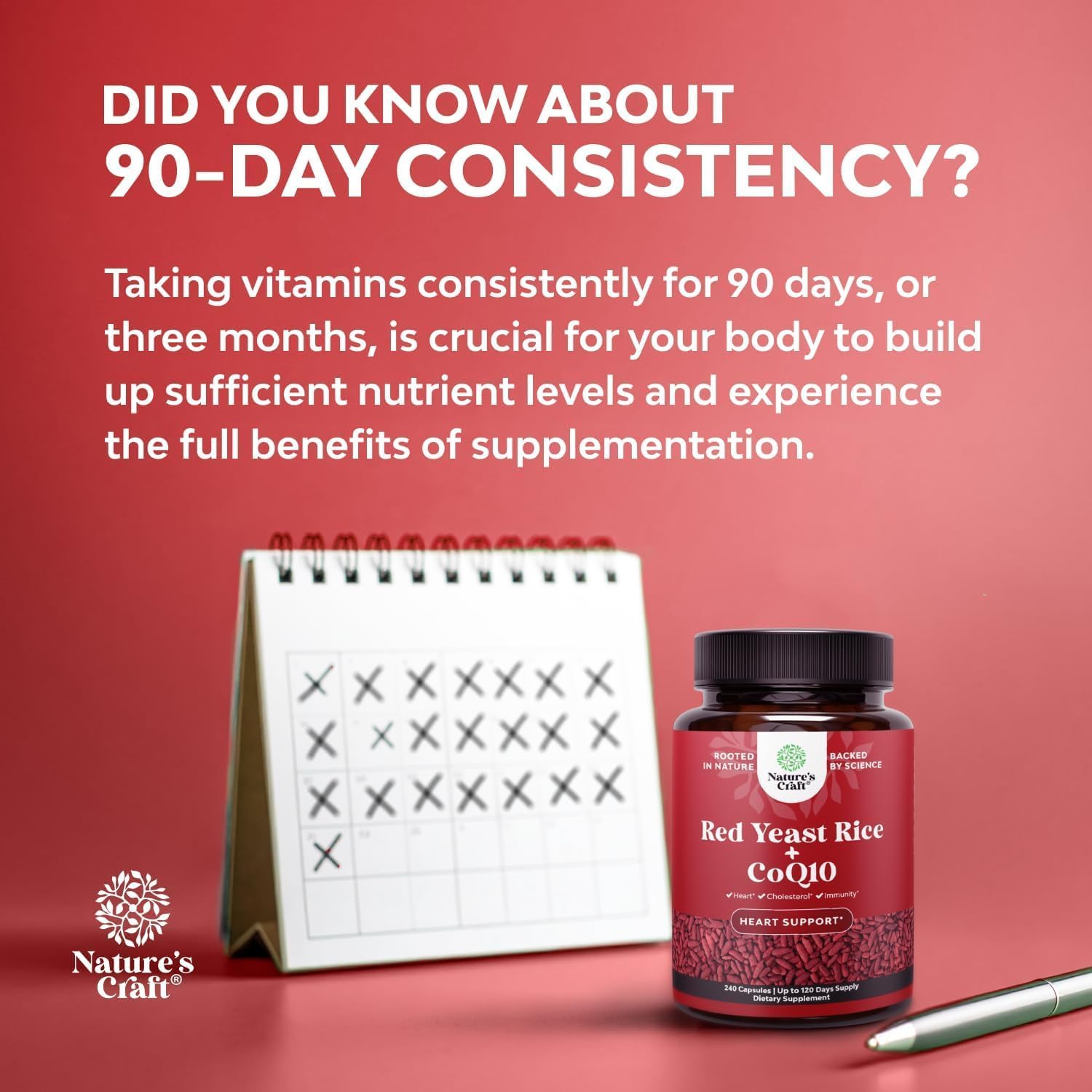 Red Yeast Rice with CoQ10 Supplement