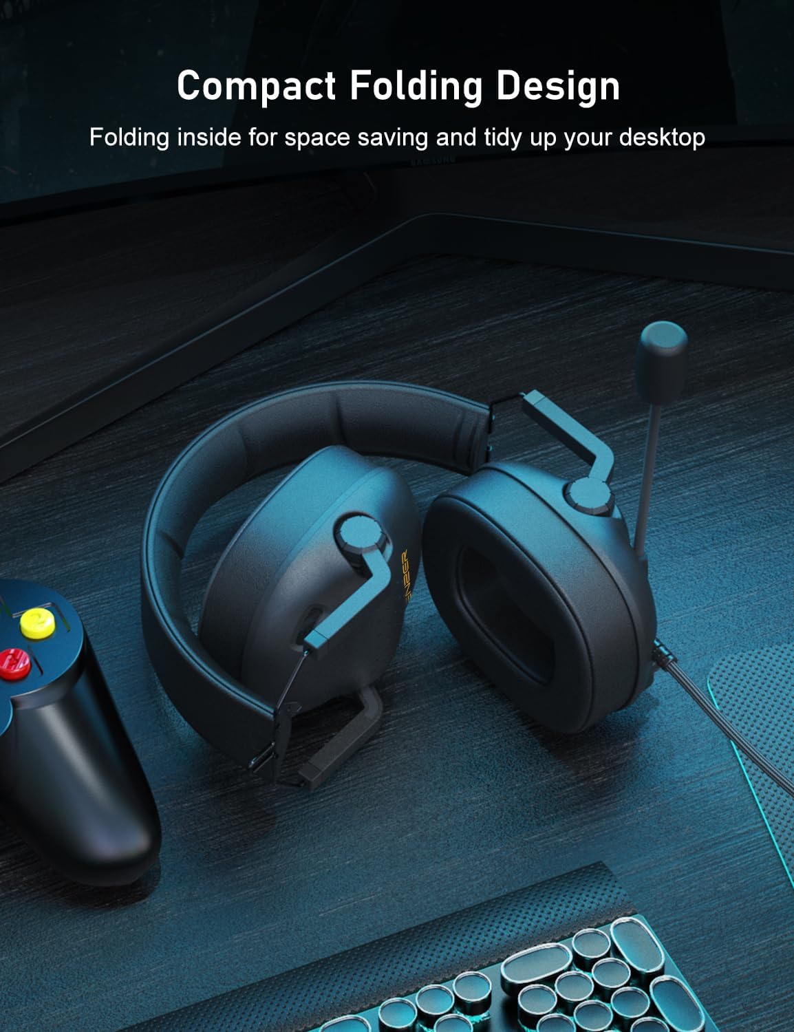 SENZER SG500 Surround Sound Pro Gaming Headset with Noise Cancelling Microphone