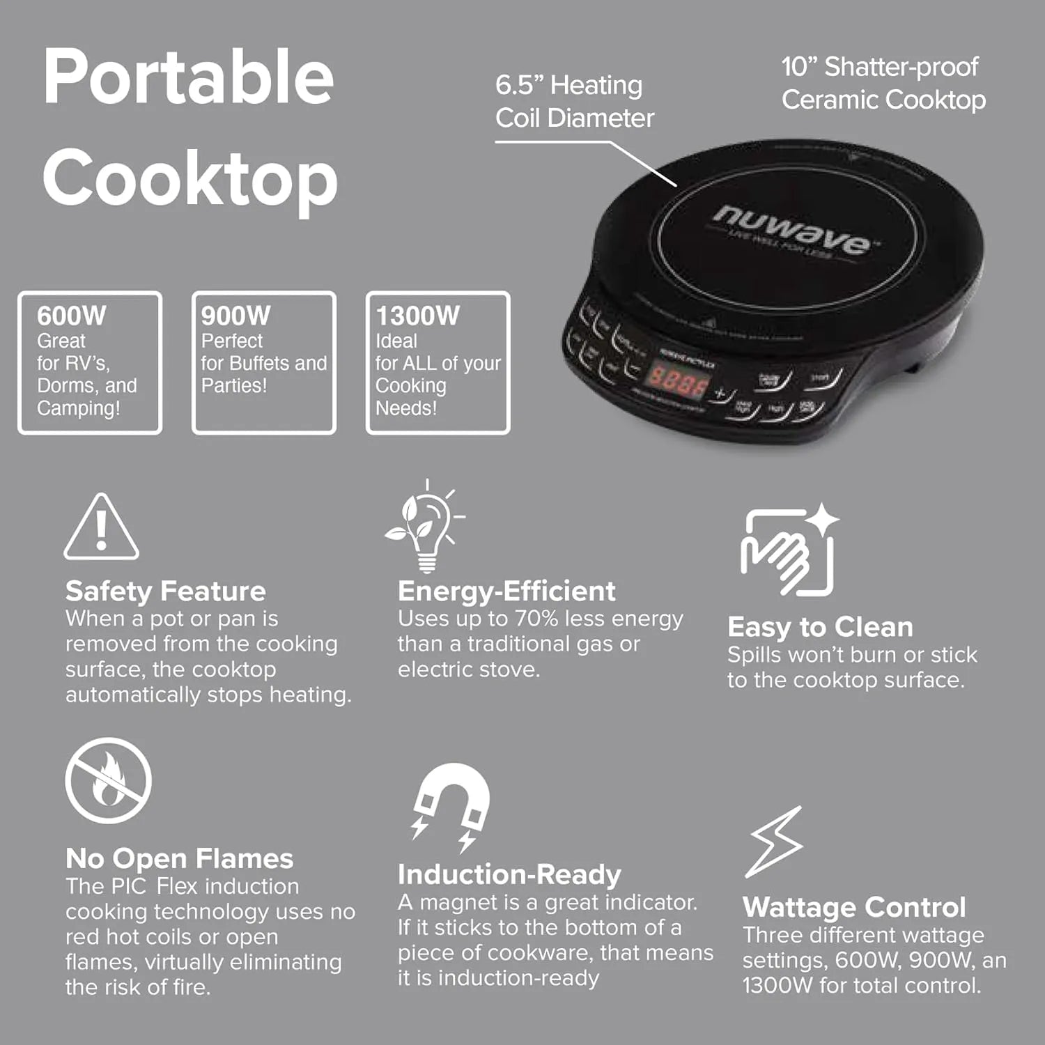 Nuwave Flex Precision Induction Cooktop
