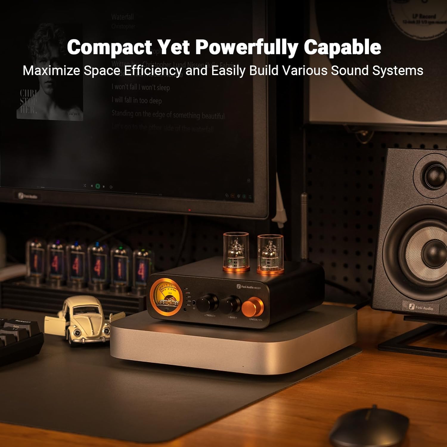 Fosi Audio MC331 Tube Integrated Amplifier with DAC