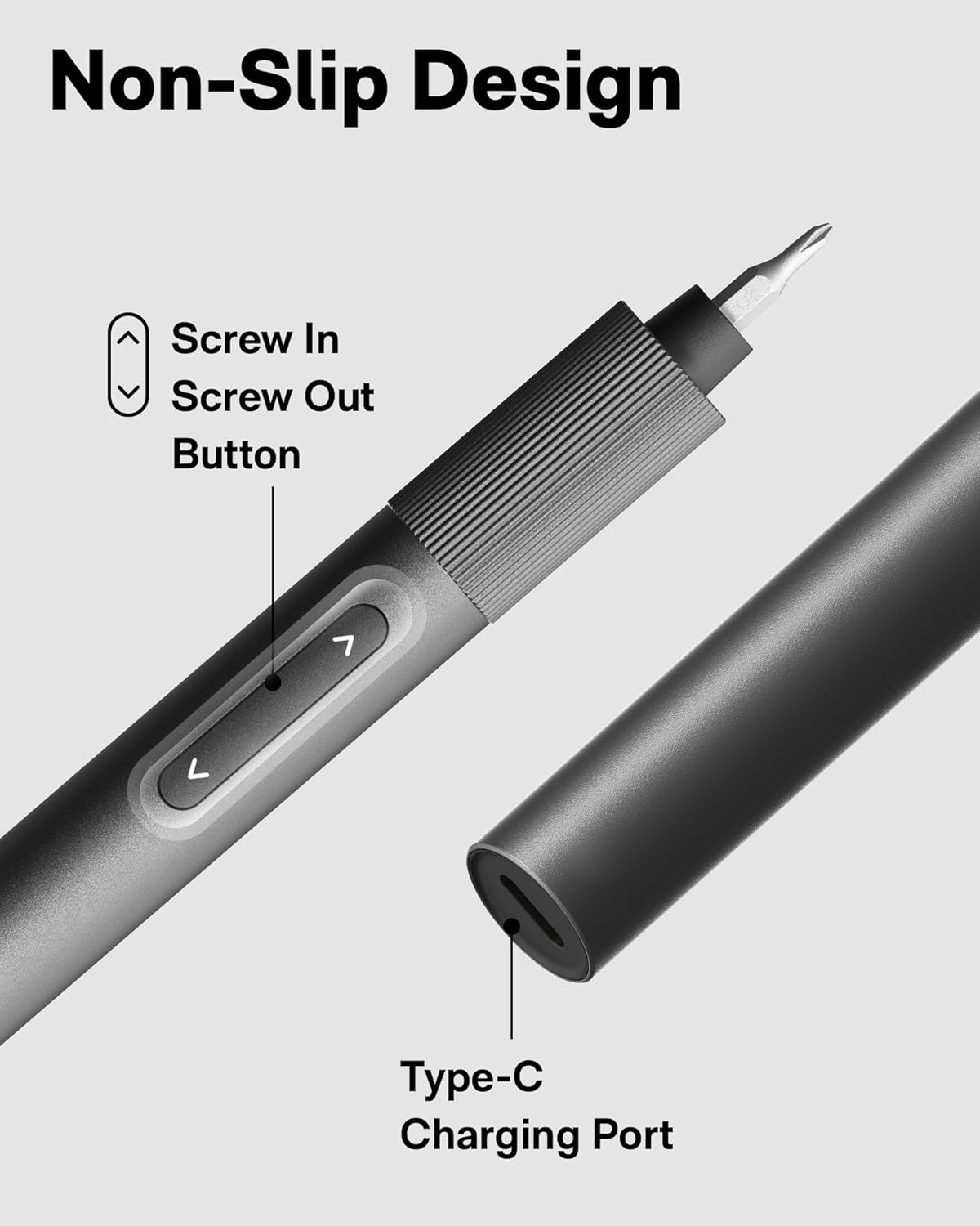 HOTO 25-in-1 Mini Electric Screwdriver
