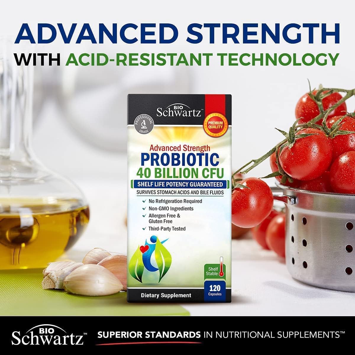 BioSchwartz Daily Probiotic Nutritional Supplement