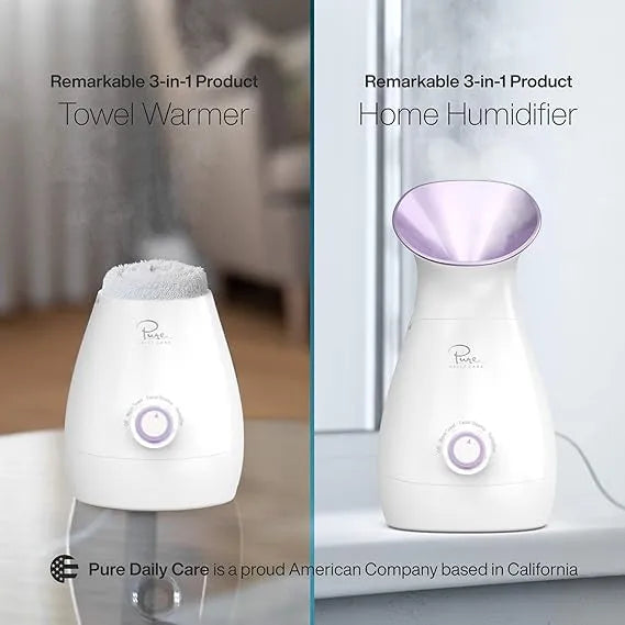 NanoSteamer Large 3-in-1 Nano Ionic Facial Steamer