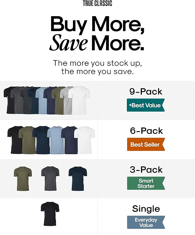 True Classic Mens T-Shirts