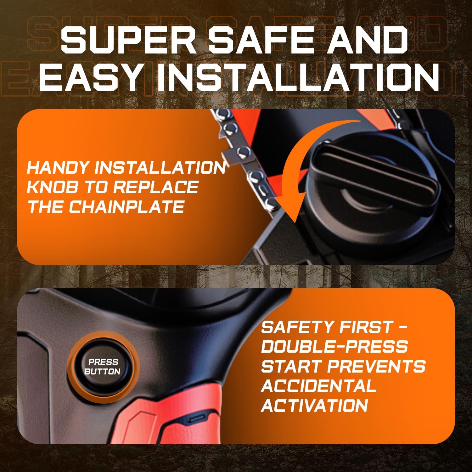 Taranzy Mini Chain Saw Cordless