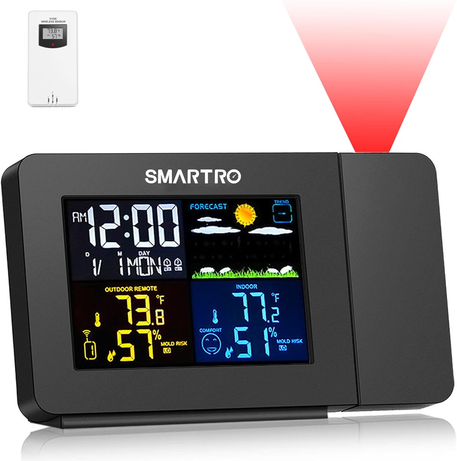 SMARTRO SC91 Projection Alarm Clock