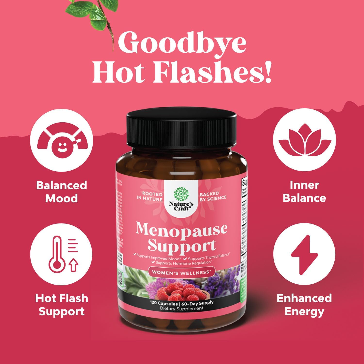 Complete Herbal Menopause Supplement for Women