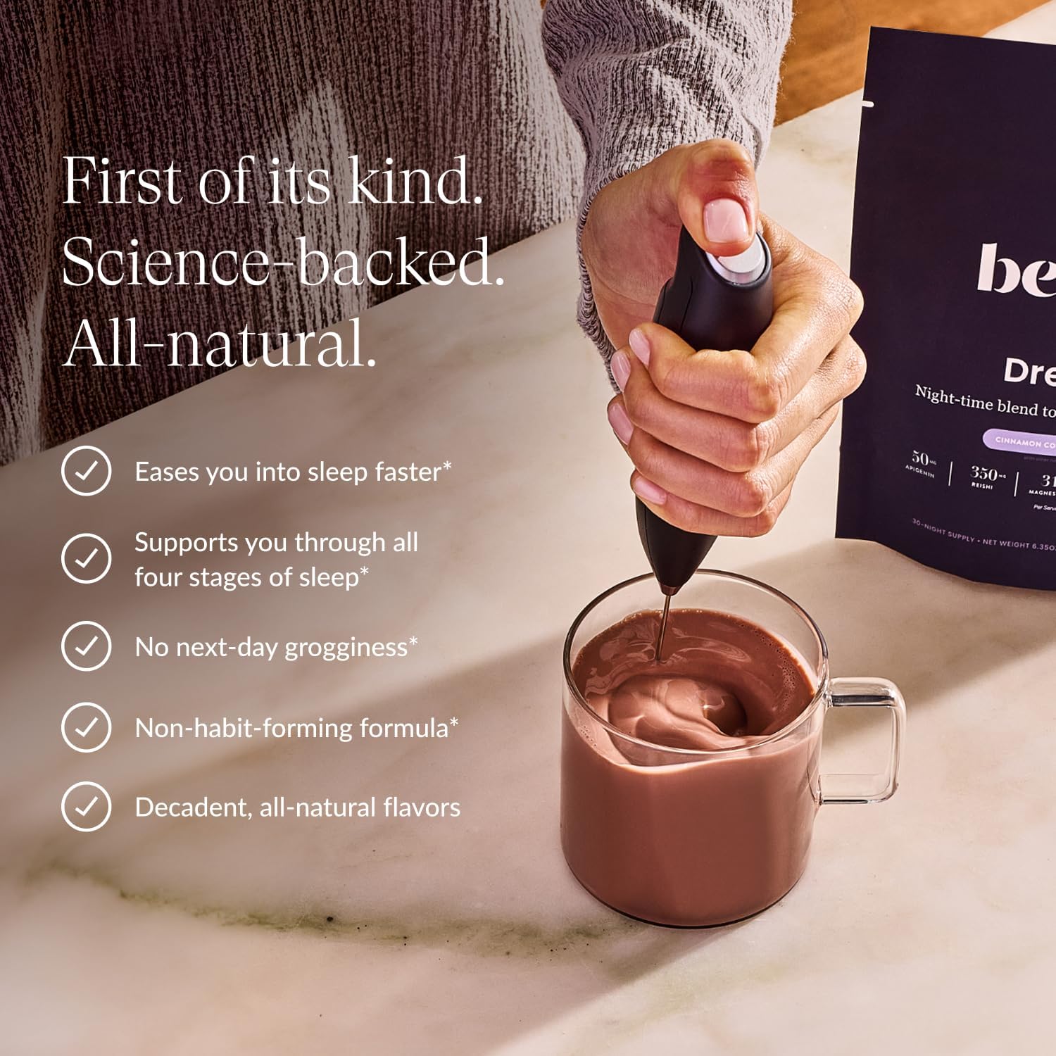 Beam Dream Sleep Powder Brownie Batter