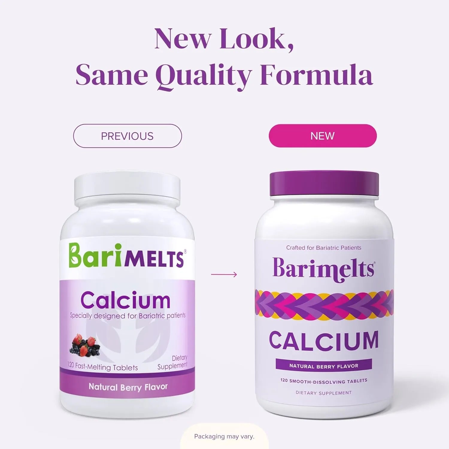 BariMelts Calcium Citrate with Vitamin D3 & Magnesium
