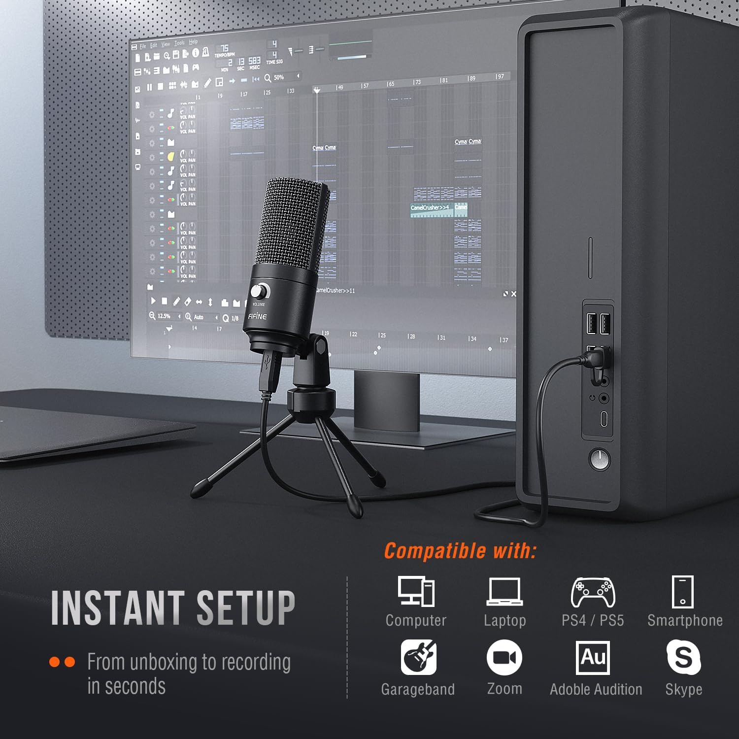 FIFINE USB Microphone