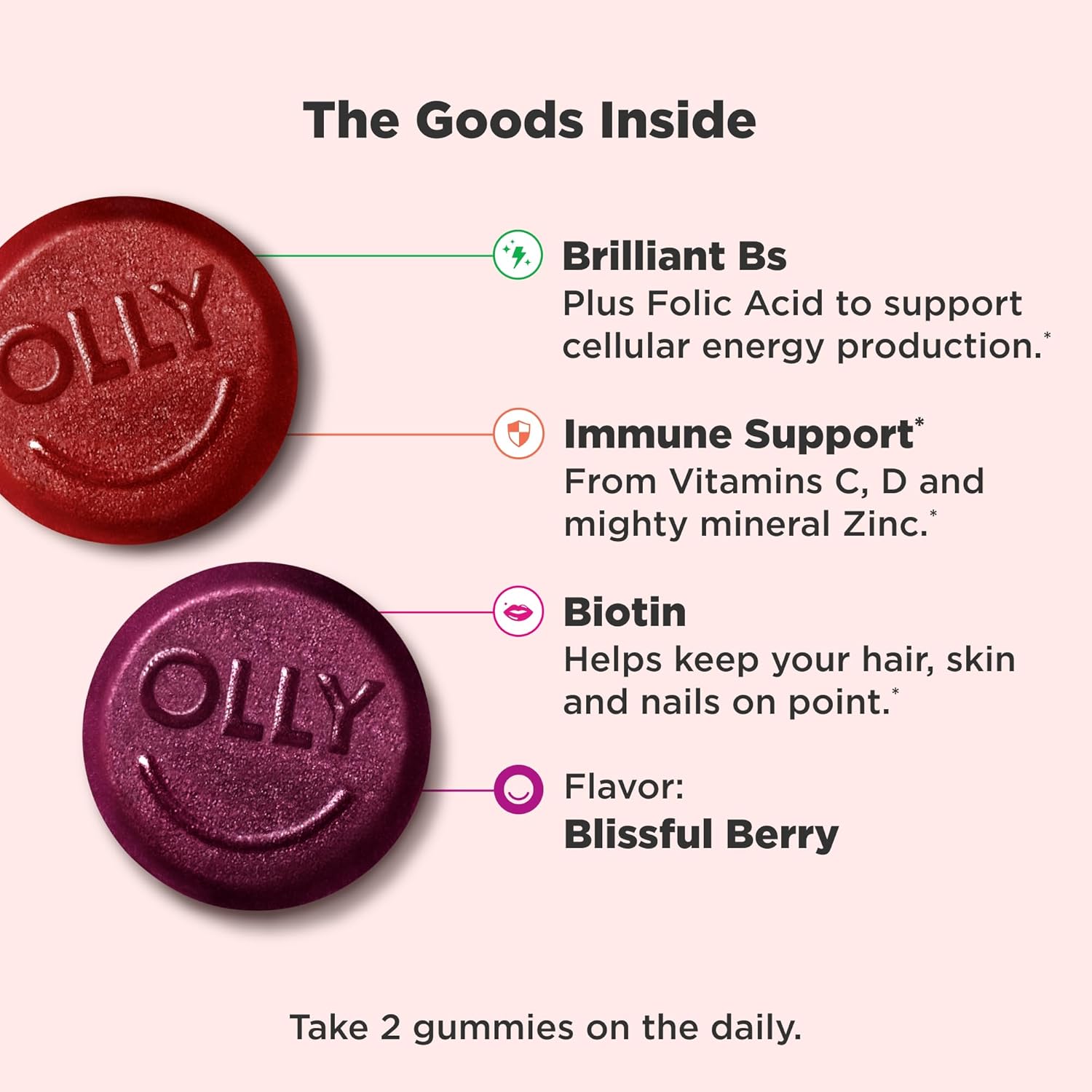 OLLY Women's Daily Multivitamin Gummy