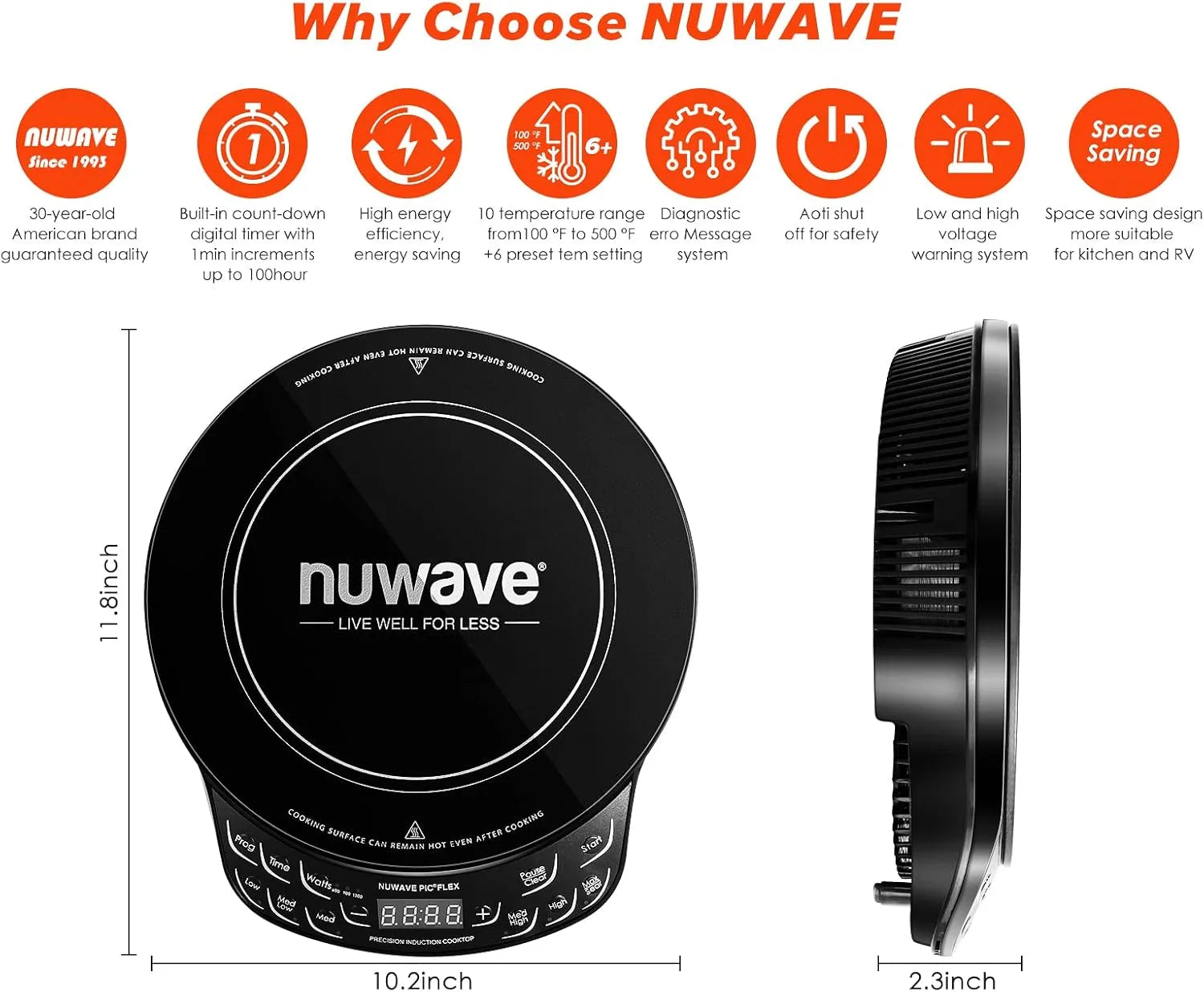 Nuwave Flex Precision Induction Cooktop