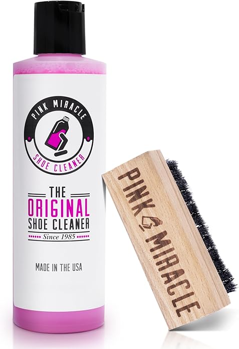 Pink Miracle Shoe Cleaner Kit with Bottle