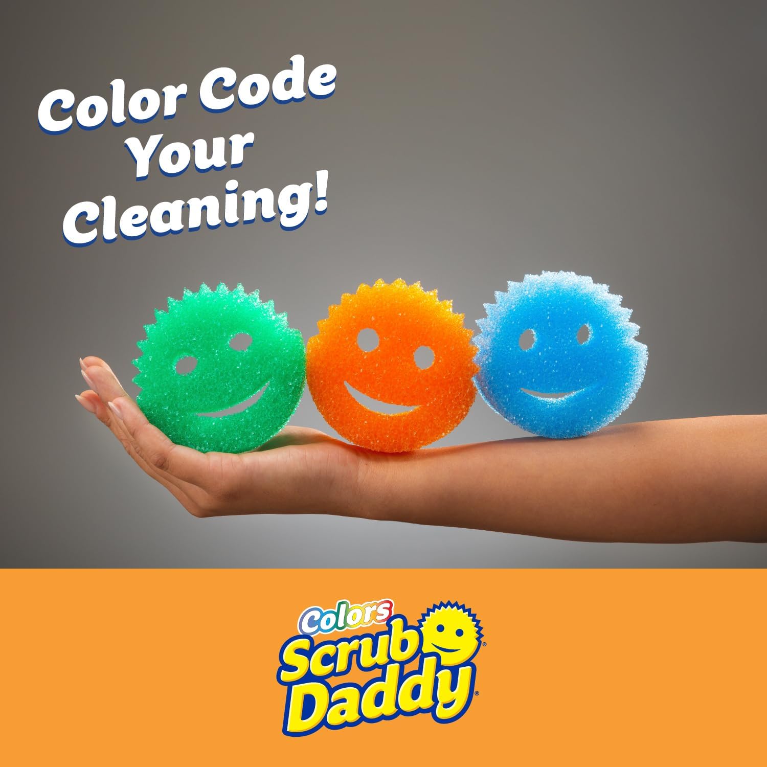 Scrub Daddy Color Sponges