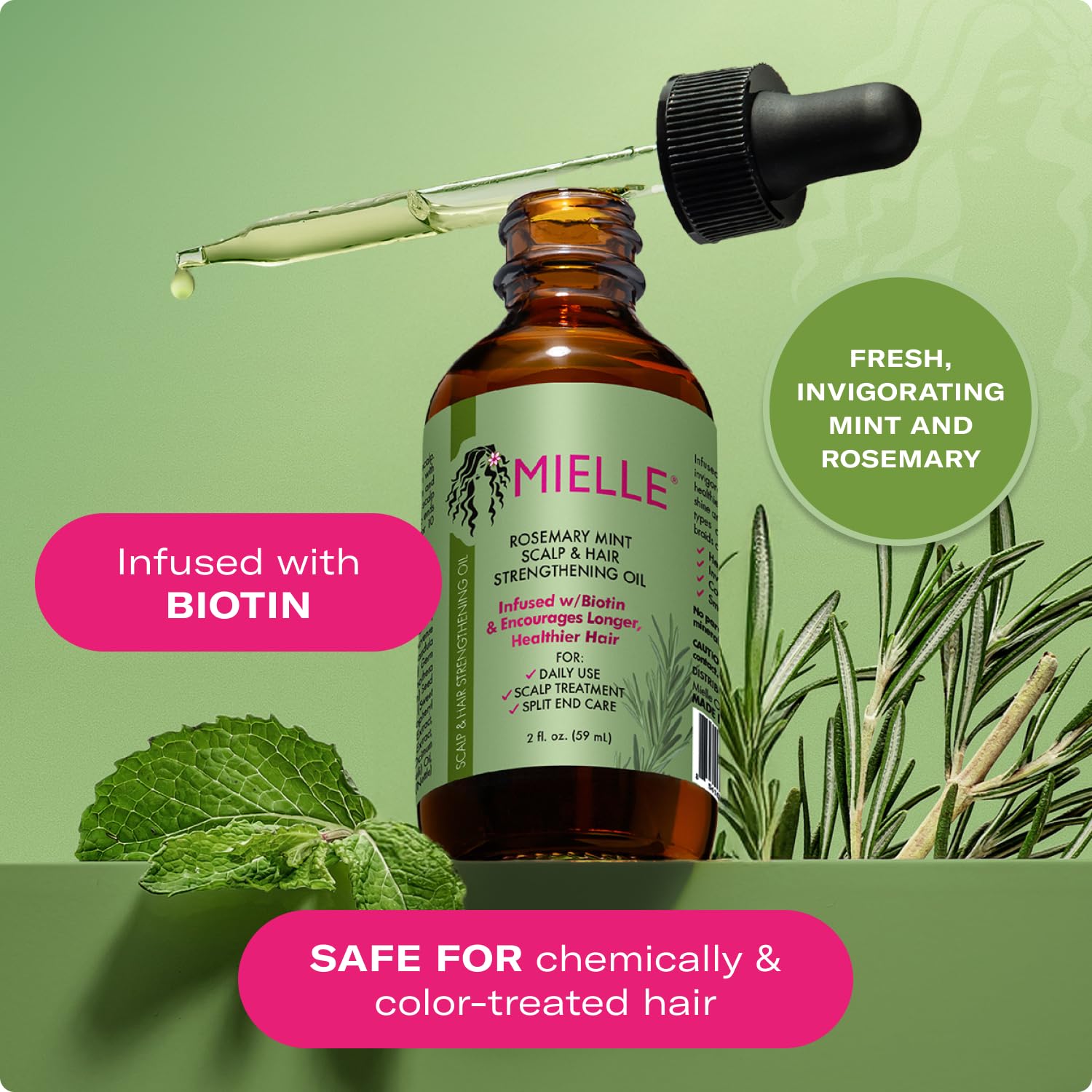 Mielle Organics Rosemary & Mint Hair Oil