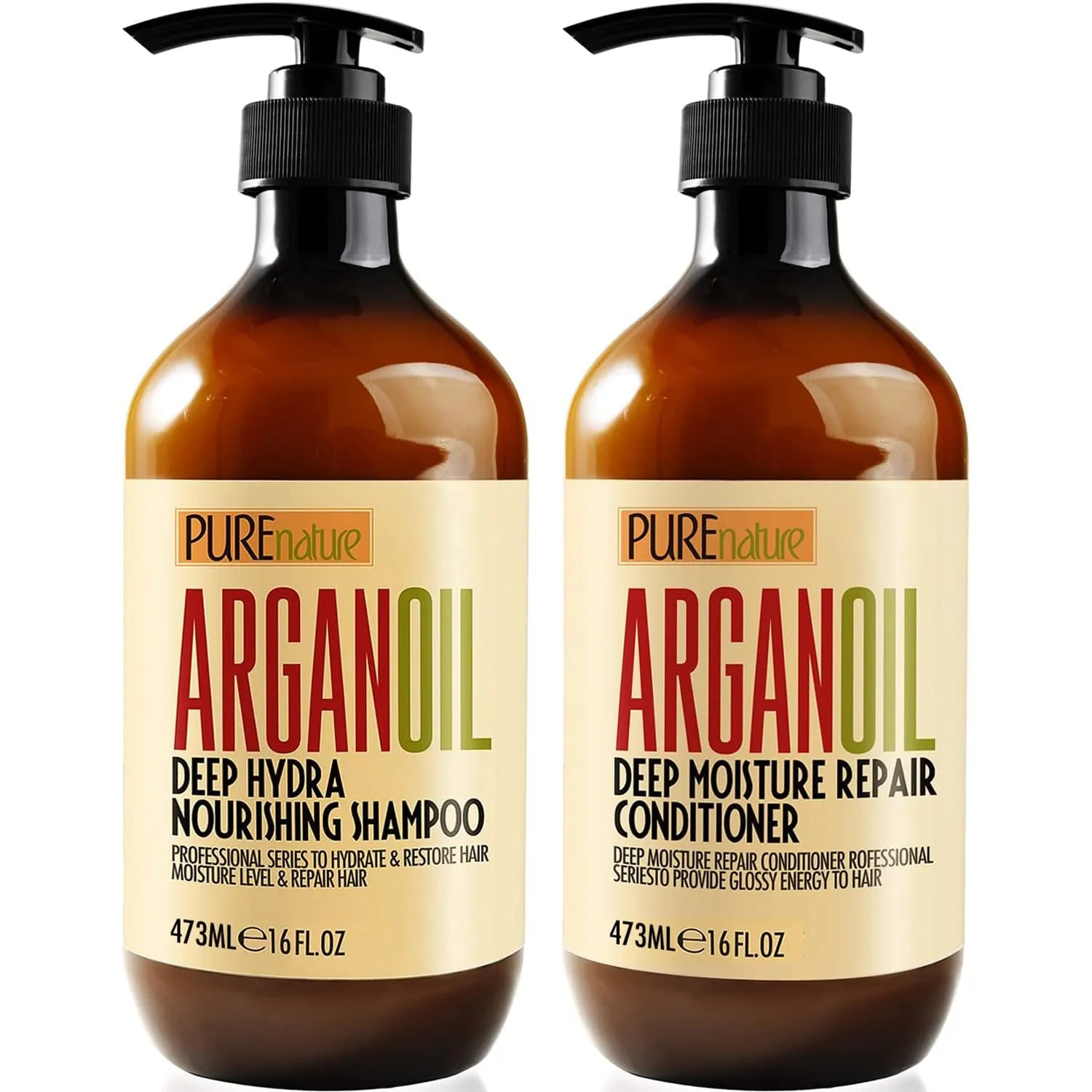 Argan Oil Shampoo and Conditioner Set
