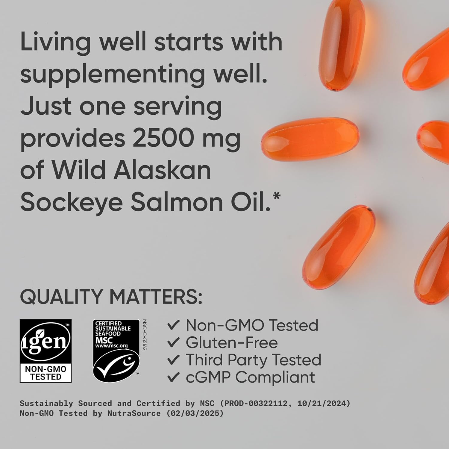 Sports Research® Salmon Oil