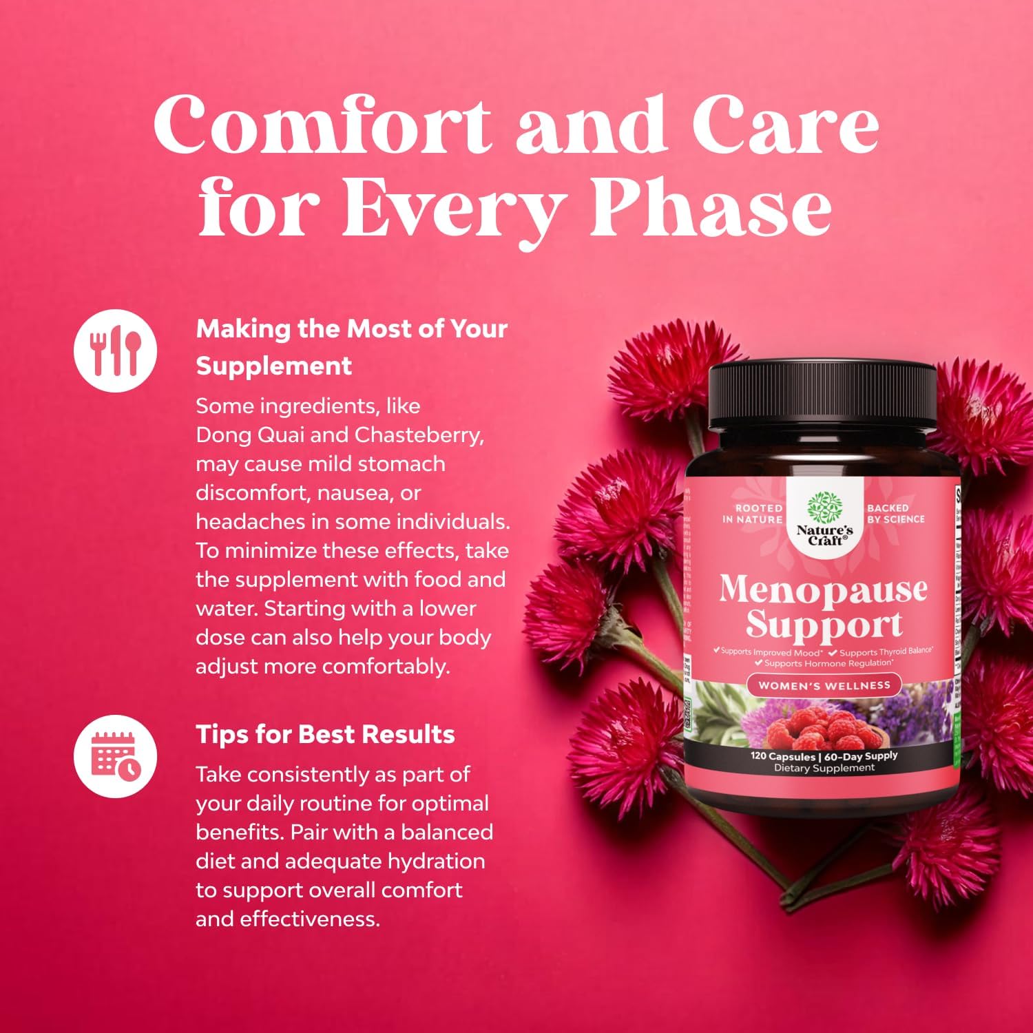 Complete Herbal Menopause Supplement for Women