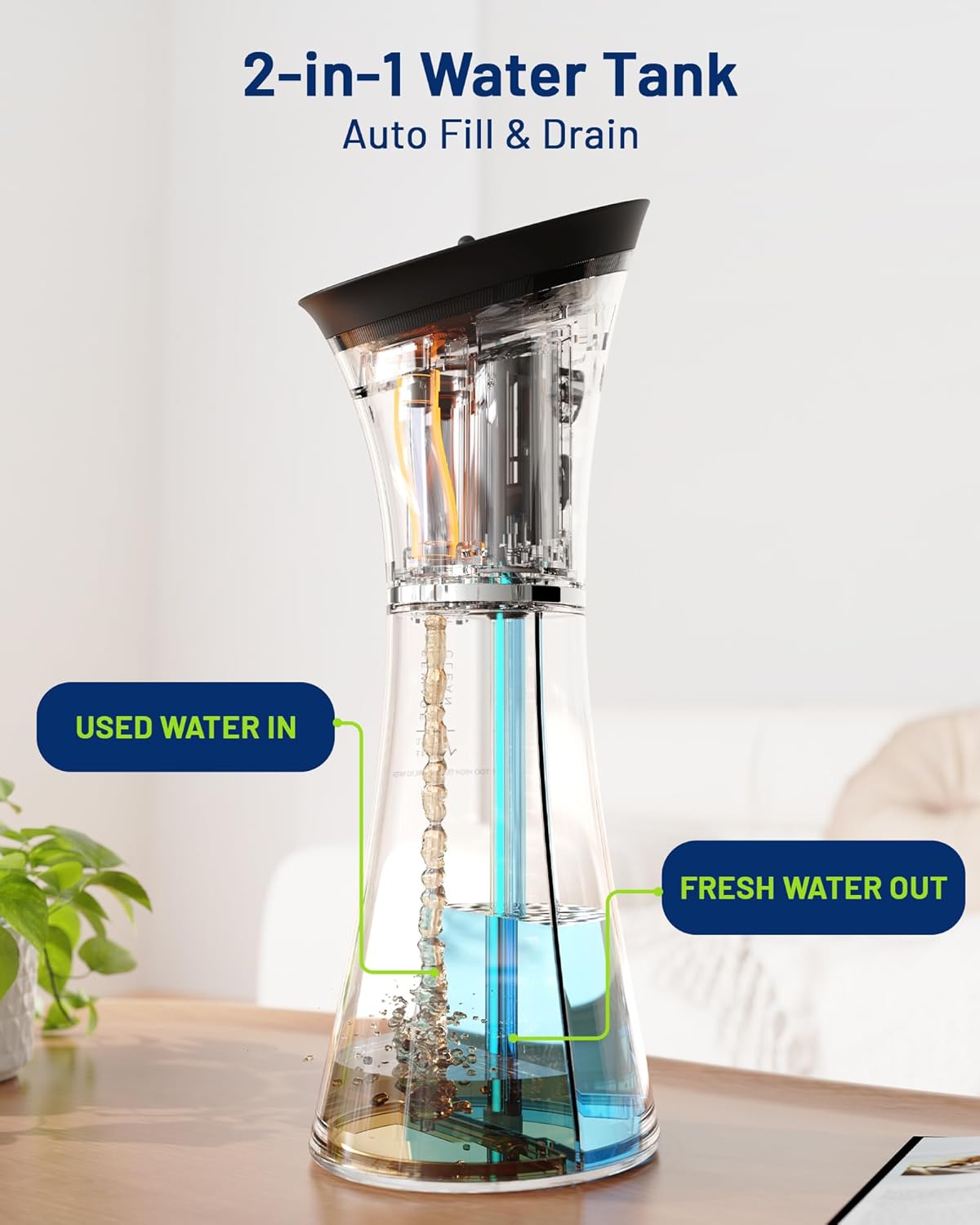 Upgraded Ear Wax Removal with One-Piece Waste Tank